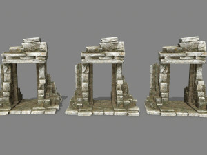 Ruin Gate 3D 모델