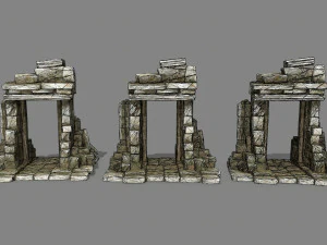 Port&atilde;o da Ru&iacute;na Modelo 3D