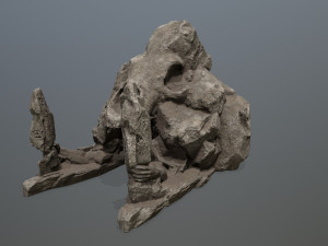 Skull Gate 3D 모델