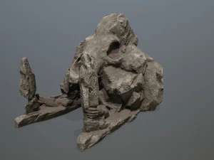 Skull Gate 3D Model