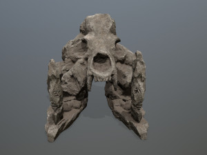 Skull Gate 3D 모델