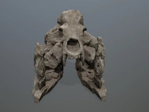 Skull Gate 3D Model