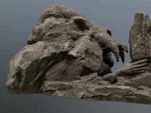 Skull Gate 3D Model