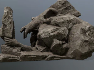 Skull Gate 3D Model
