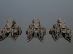 Skull Gate 3D Model