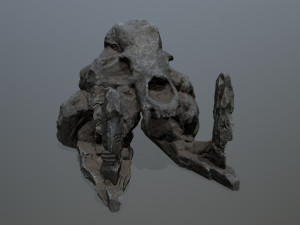 Skull gate 3D Model