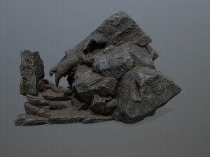 Skull gate 3D Model