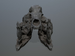 Skull gate 3D Model