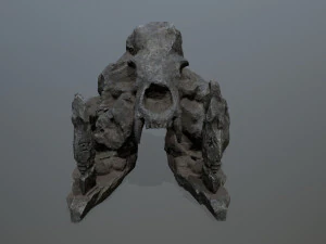 Skull gate 3D Model