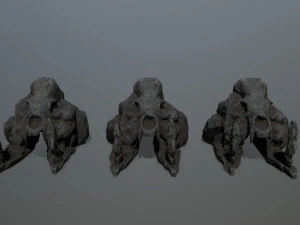 Skull gate 3D Model