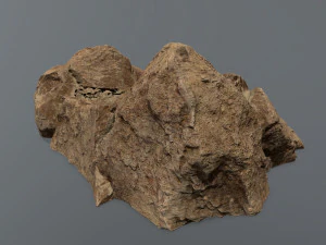Ruin Stairs 3D Model