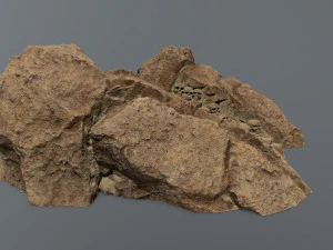 Ruin Stairs 3D Model