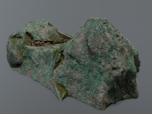 Ruin Stairs 3D Model