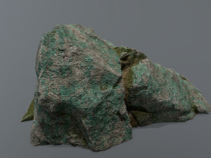 Ruin Stairs 3D Model