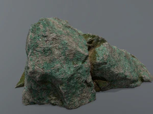 Ruin Stairs 3D Model