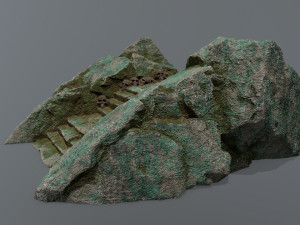 Ruin Stairs 3D Model