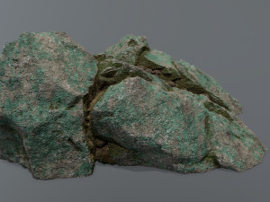 Ruin Stairs 3D Model