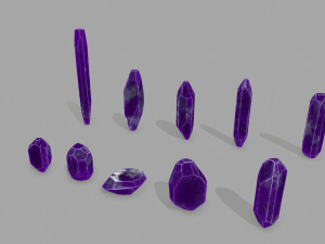 Crystal set 3Dモデル