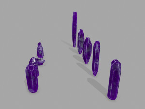 Crystal set 3Dモデル
