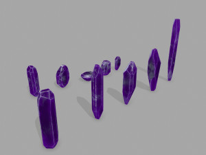 Crystal set 3Dモデル