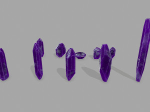 Crystal set 3Dモデル
