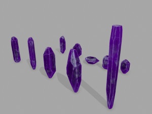 Crystal set 3Dモデル