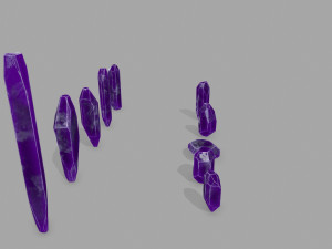 Crystal set 3Dモデル