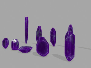 Crystal set 3Dモデル