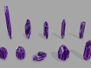 Crystal set 3Dモデル