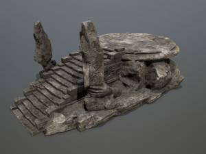 Temple Modèle 3D