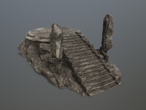 Temple Modèle 3D