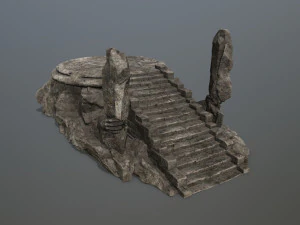 Temple 3D Model