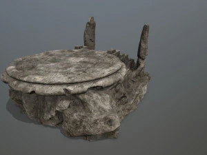 Temple 3D Model