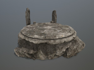 Temple Modèle 3D