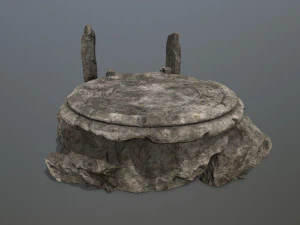 Temple 3D Model