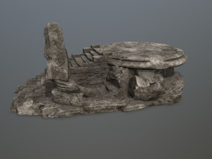 Temple Modèle 3D