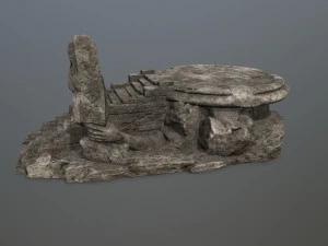 Temple 3D Model