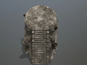 Temple 3D Model