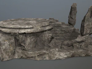 Temple 3D Model