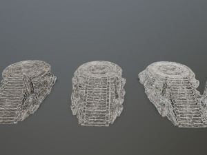Temple Modèle 3D
