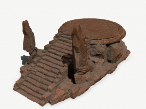 Temple Modelo 3D