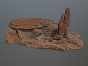 Temple 3D मॉडल