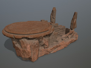 Temple 3D मॉडल