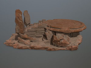 Temple 3D मॉडल