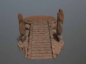 Temple 3D मॉडल