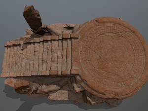 Temple 3D मॉडल