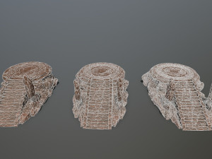 Temple 3D मॉडल
