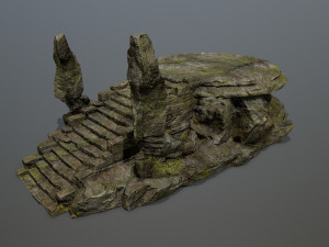 Temple 3D Model