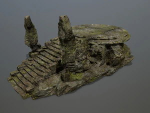 Temple 3D Model