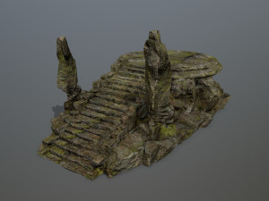 Temple 3D Model